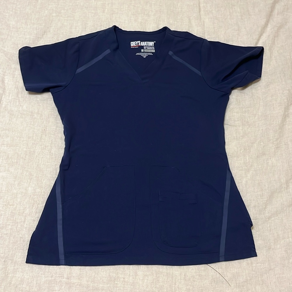 Grey’s Anatomy navy scrub top